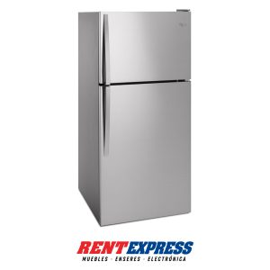 30 IN. W 18.2 CU. FT. TOP FREEZER REFRIGERATOR STAINLESS STEEL