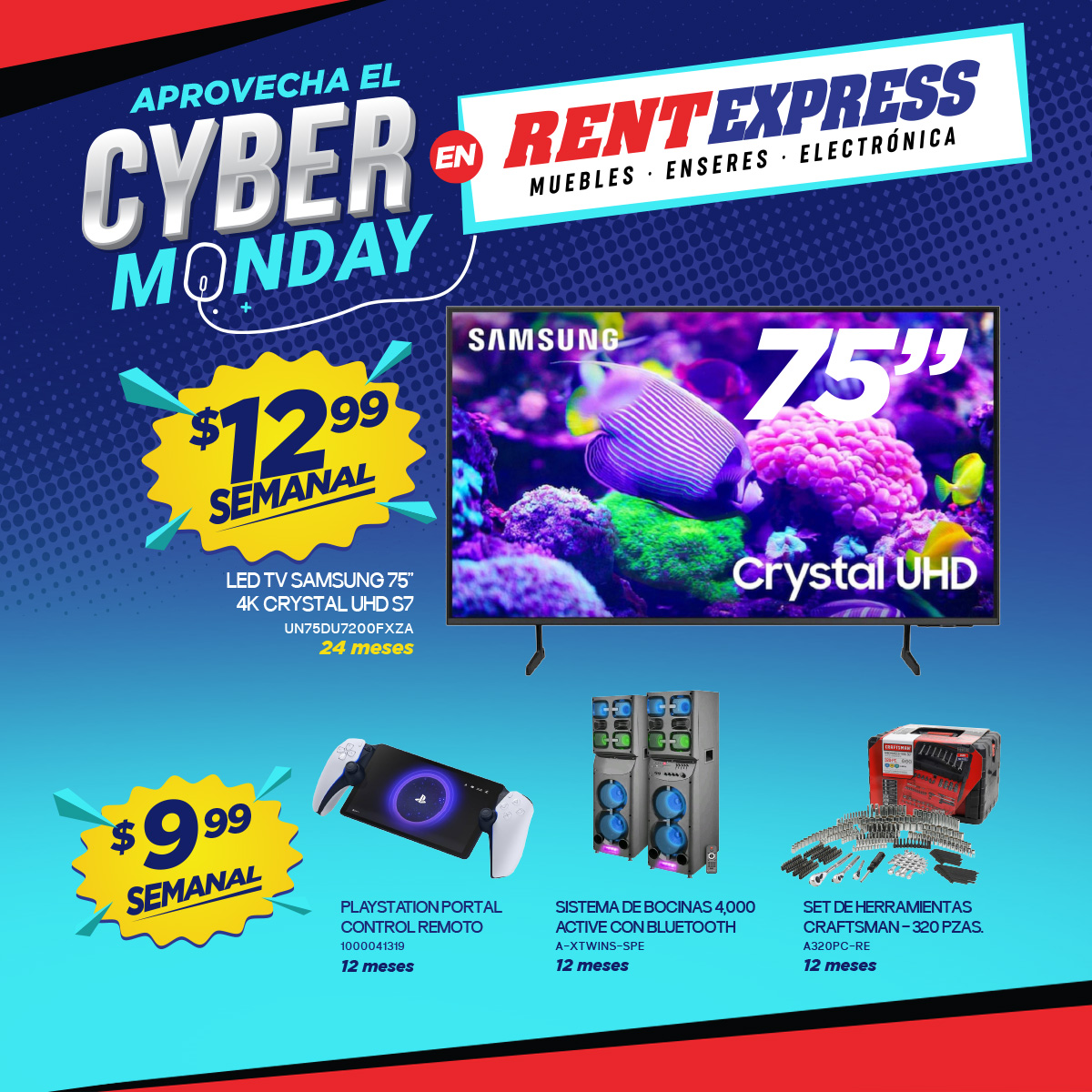 Cyber Monday en Rent Express