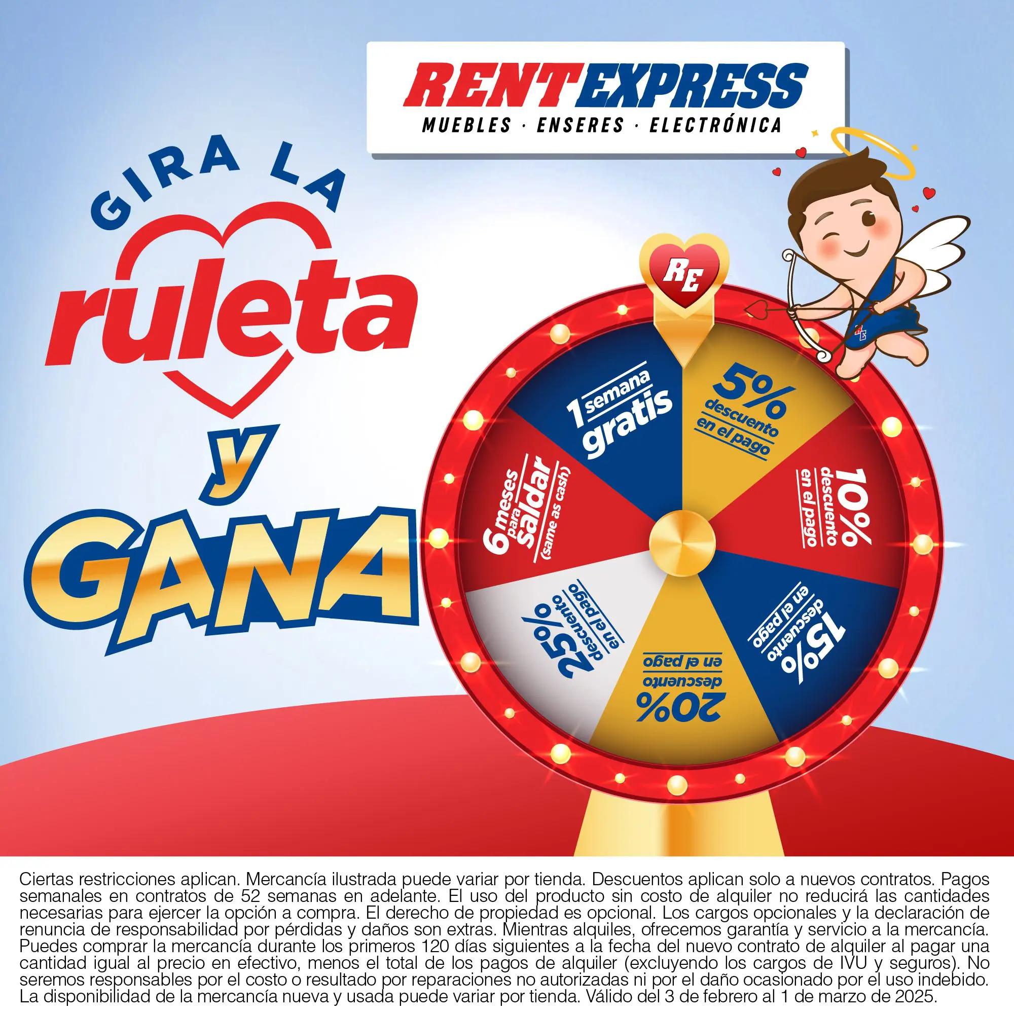 Gira la rueda y gana