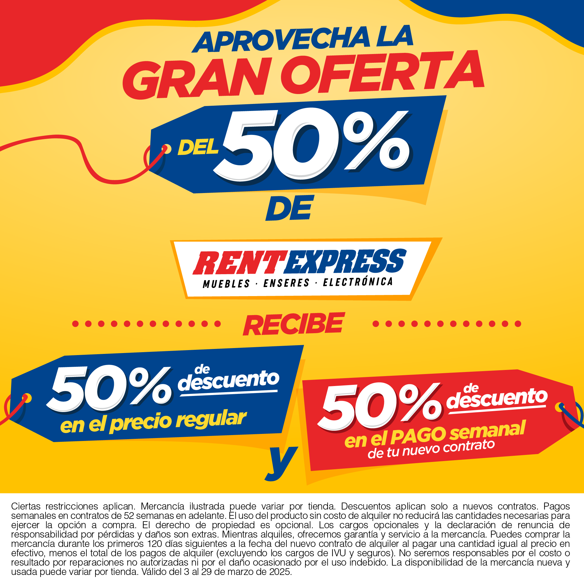 Gran Oferta del 50%