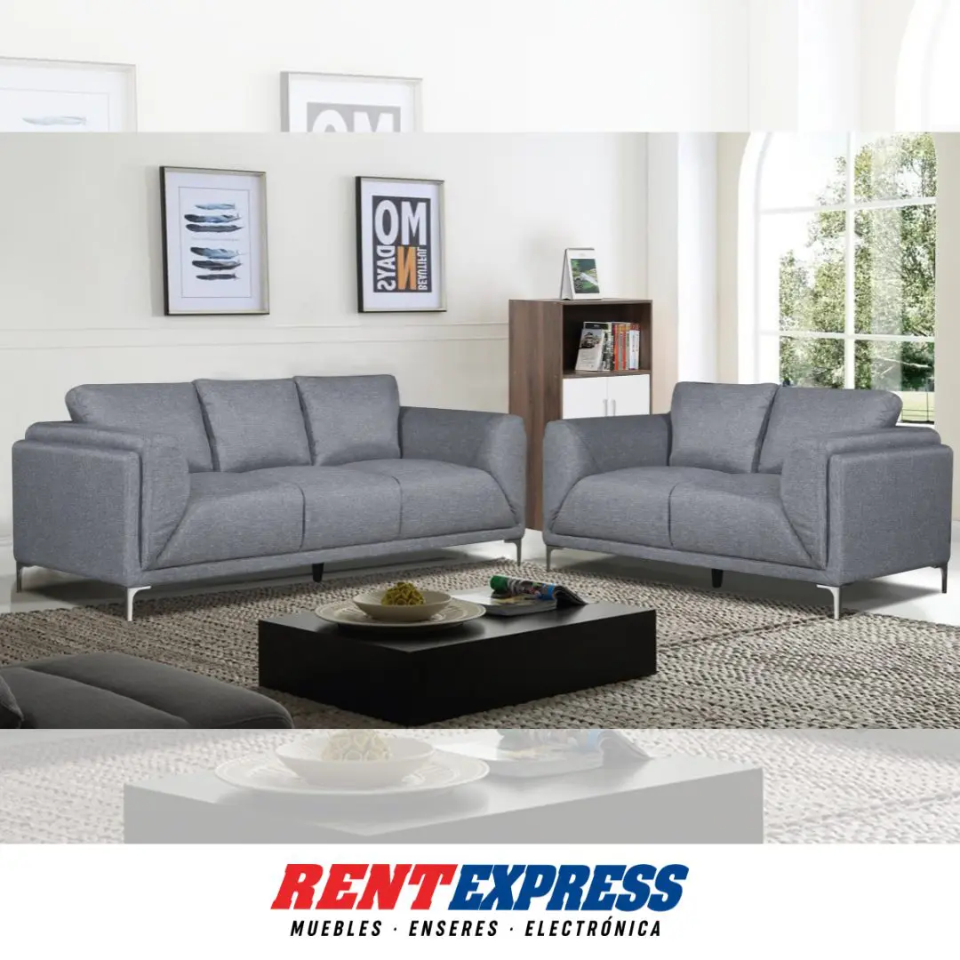 JUEGO DE SALA – SOFA Y LOVESEAT WINGO