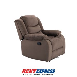 BUTACA RECLINABLE MARRÓN