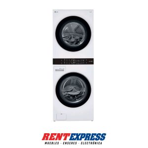 COMBO LAVADORA & SECADORA ELÉCTRICA LG – CARGA FRONTAL INVERTER