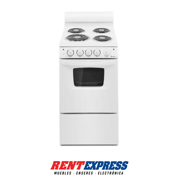 ESTUFA 20" AMANA ELÉCTRICA - COIL BLANCA