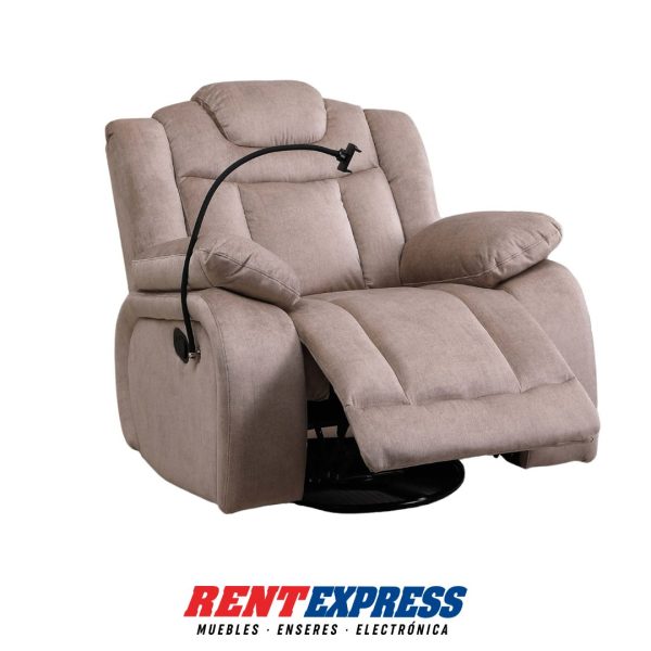 BUTACA RECLINABLE GIRATORIA