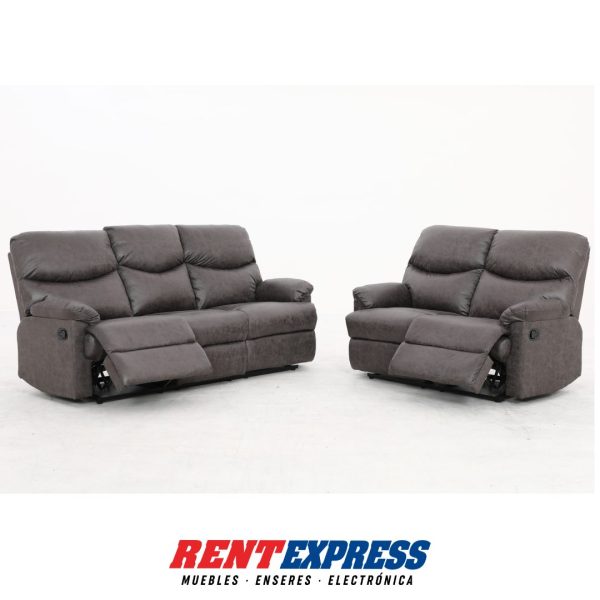 JUEGO DE SALA - SOFÁ & LOVESEAT RECLINABLE