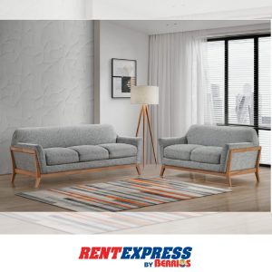 JUEGO DE SALA 2 PIEZAS – SOFÁ Y LOVESEAT