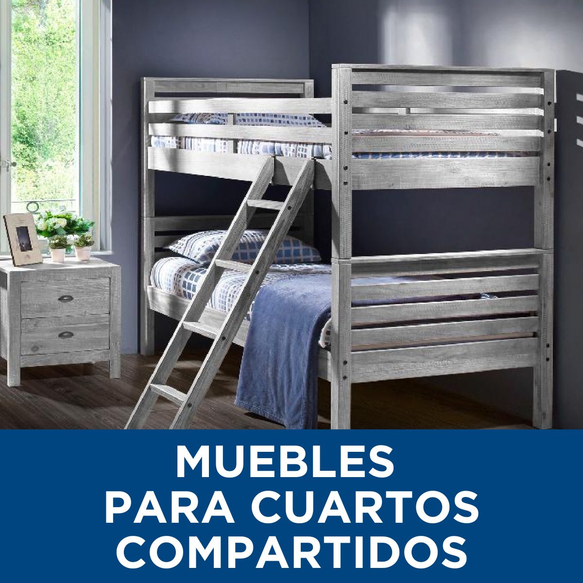 Muebles para un cuarto compartido